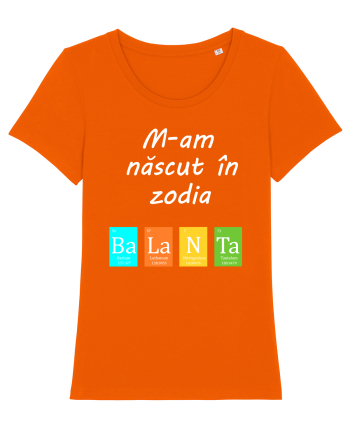 M-am născut în zodia Balanță Bright Orange