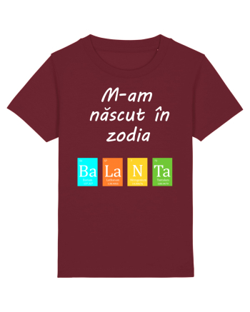 M-am născut în zodia Balanță Burgundy