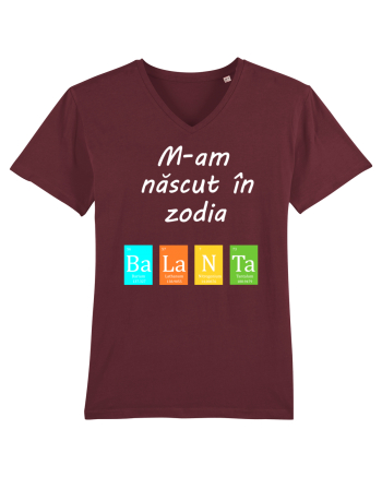 M-am născut în zodia Balanță Burgundy