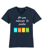 M-am născut în zodia Balanță Tricou mânecă scurtă guler V Bărbat Presenter