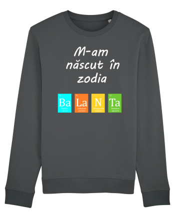 M-am născut în zodia Balanță Anthracite