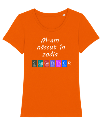 M-am născut în zodia Săgetător Bright Orange
