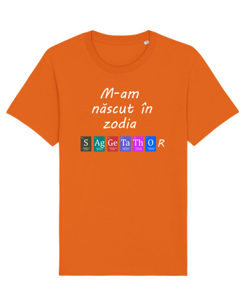 M-am născut în zodia Săgetător Bright Orange