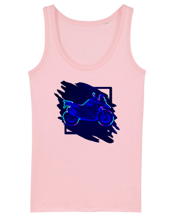 Adventure motorcycles are fun Cotton Pink