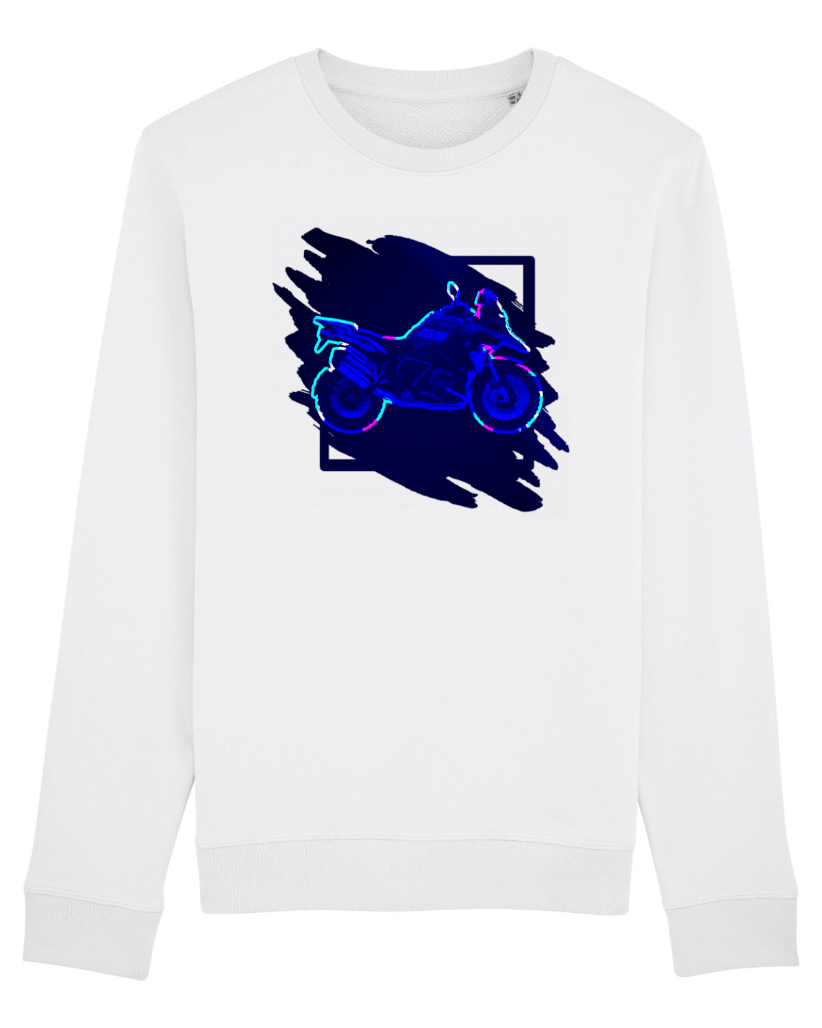 Bluză mânecă lungă Unisex Rise White