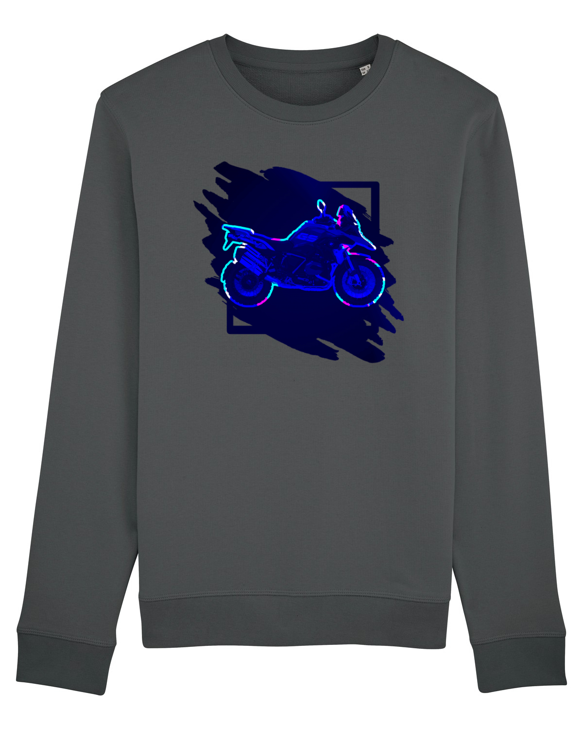 Bluză mânecă lungă Unisex Rise Anthracite