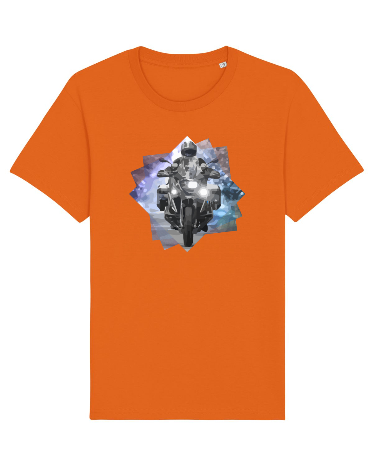 Tricou mânecă scurtă Unisex Rocker Bright Orange