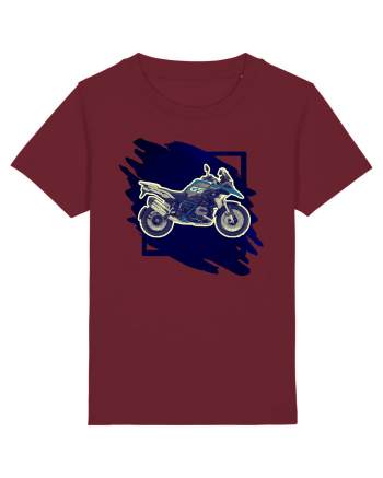 Adventure motorcycles are fun 2  Burgundy