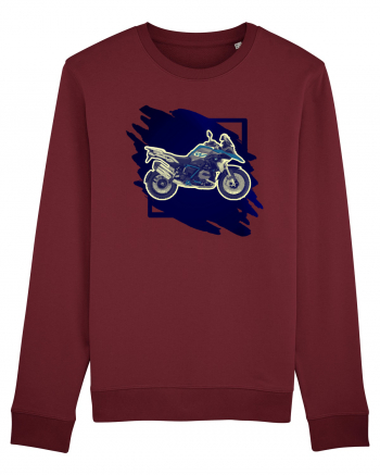 Adventure motorcycles are fun 2  Burgundy