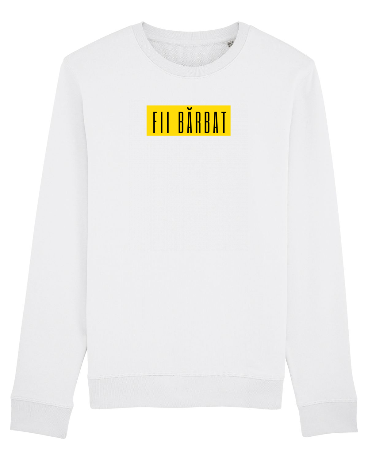 Bluză mânecă lungă Unisex Rise White