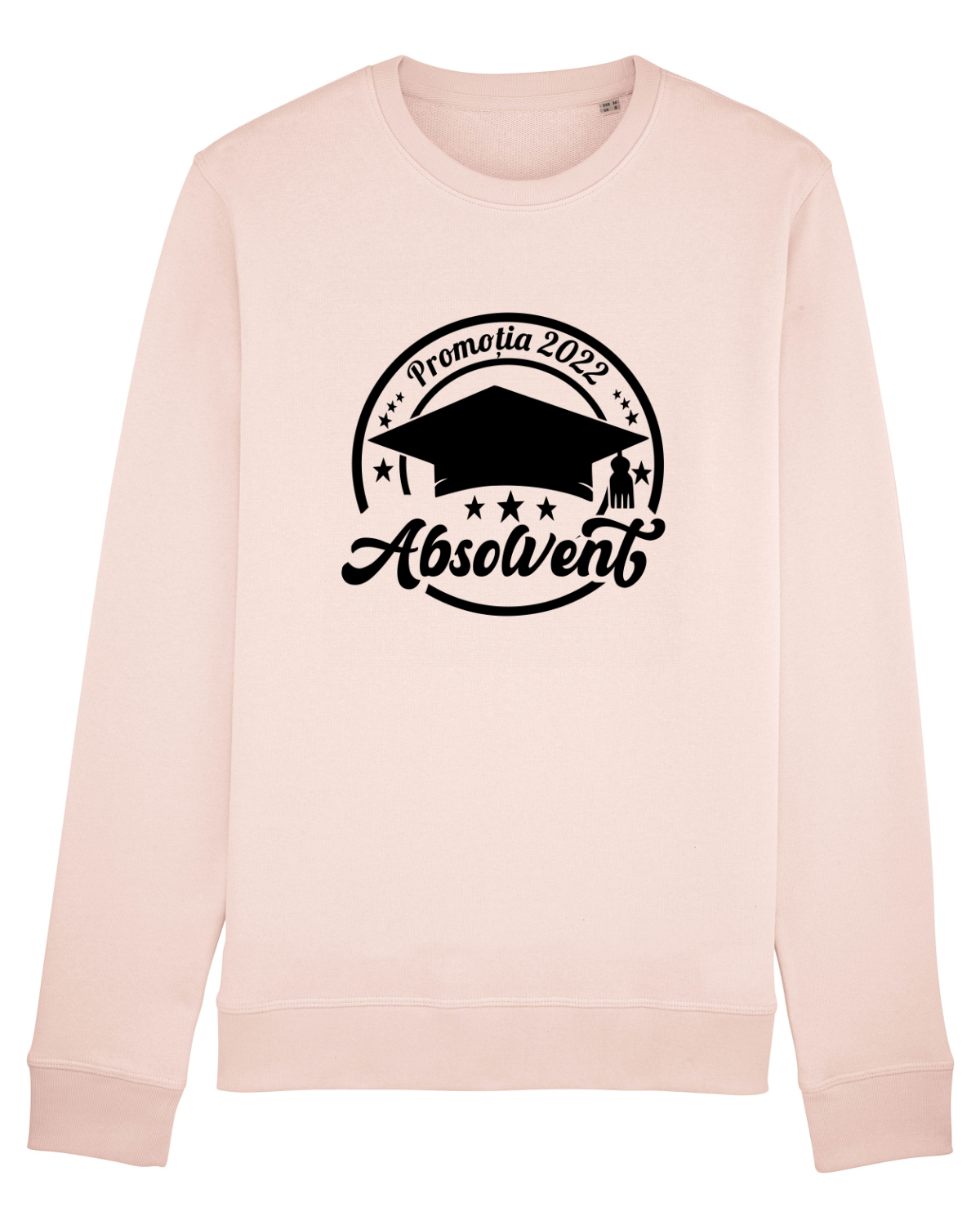 Bluză mânecă lungă Unisex Rise Candy Pink