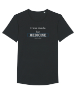 I was made for medicine Tricou mânecă scurtă guler larg Bărbat Skater