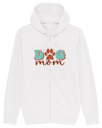 Dog Mom Hanorac cu fermoar Unisex Connector