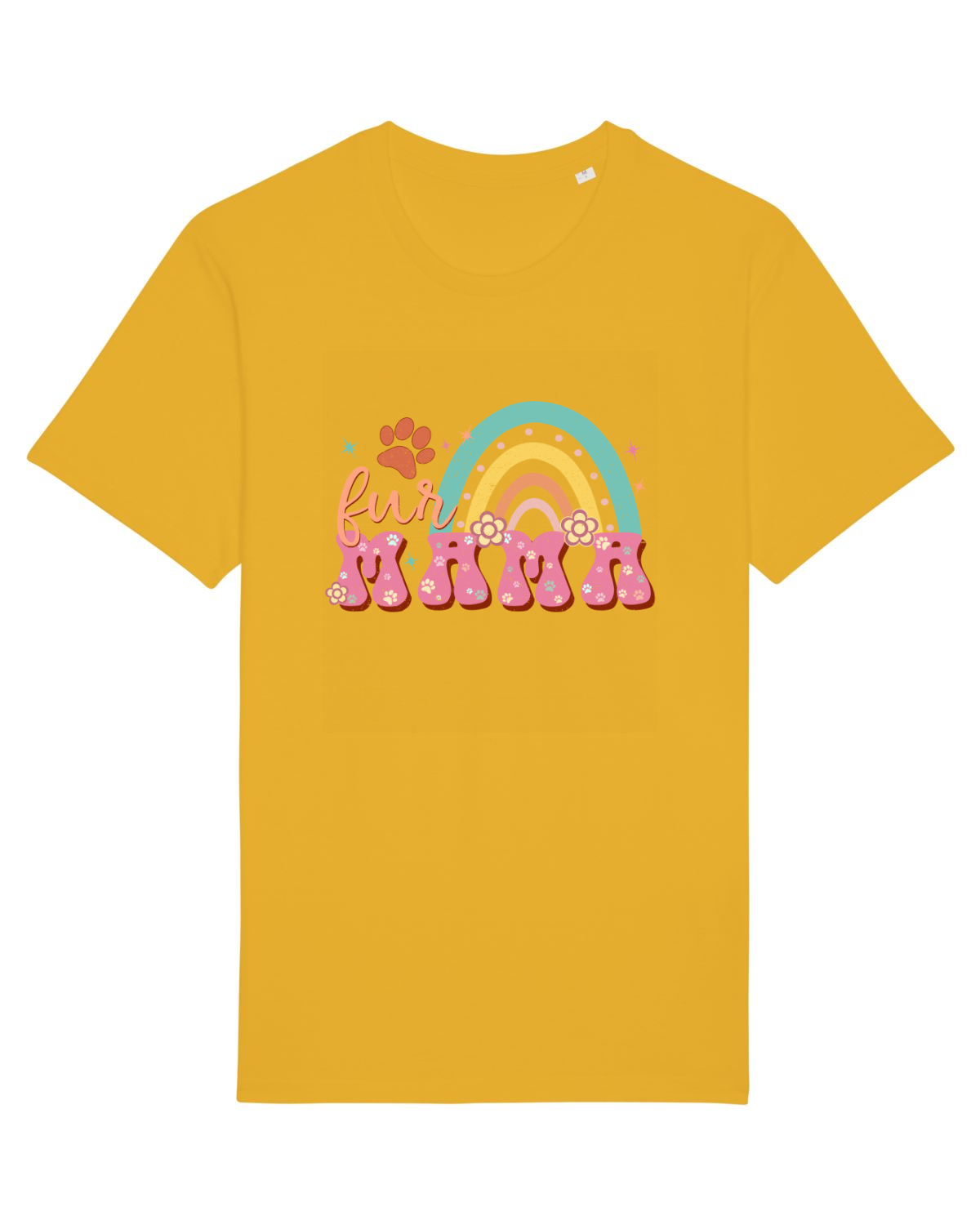 Tricou mânecă scurtă Unisex Rocker Spectra Yellow