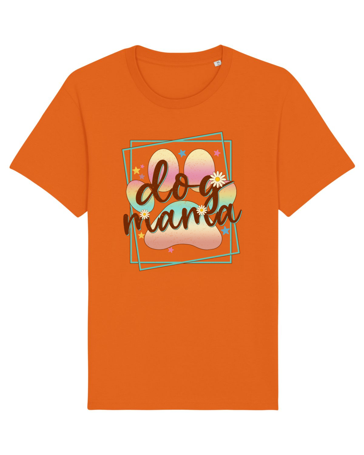 Tricou mânecă scurtă Unisex Rocker Bright Orange