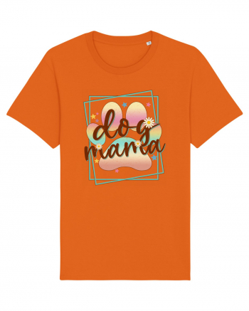 Dog Mama Bright Orange