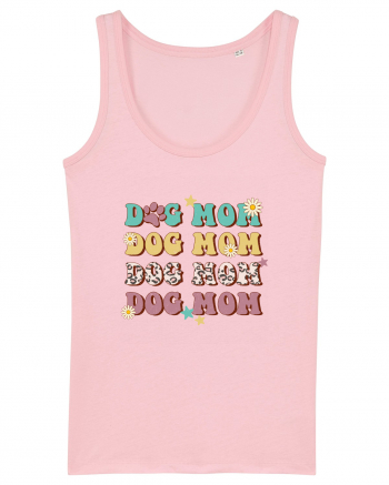 Dog Mom Cotton Pink