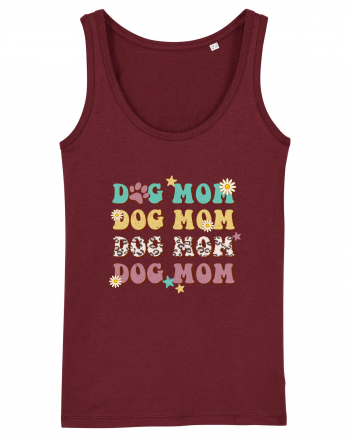 Dog Mom Burgundy