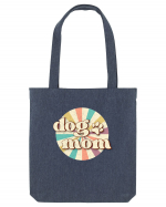 Dog Mom Retro Sacoșă textilă