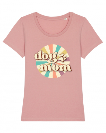 Dog Mom Retro Canyon Pink