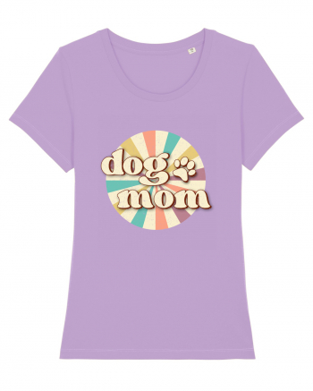 Dog Mom Retro Lavender Dawn