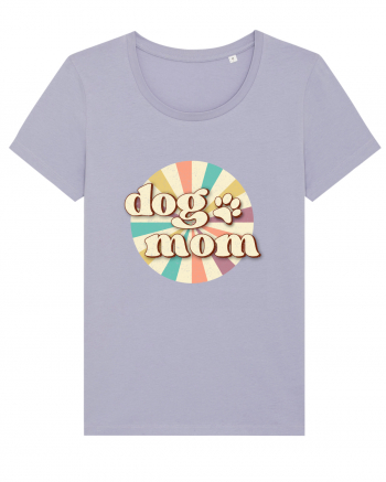 Dog Mom Retro Lavender