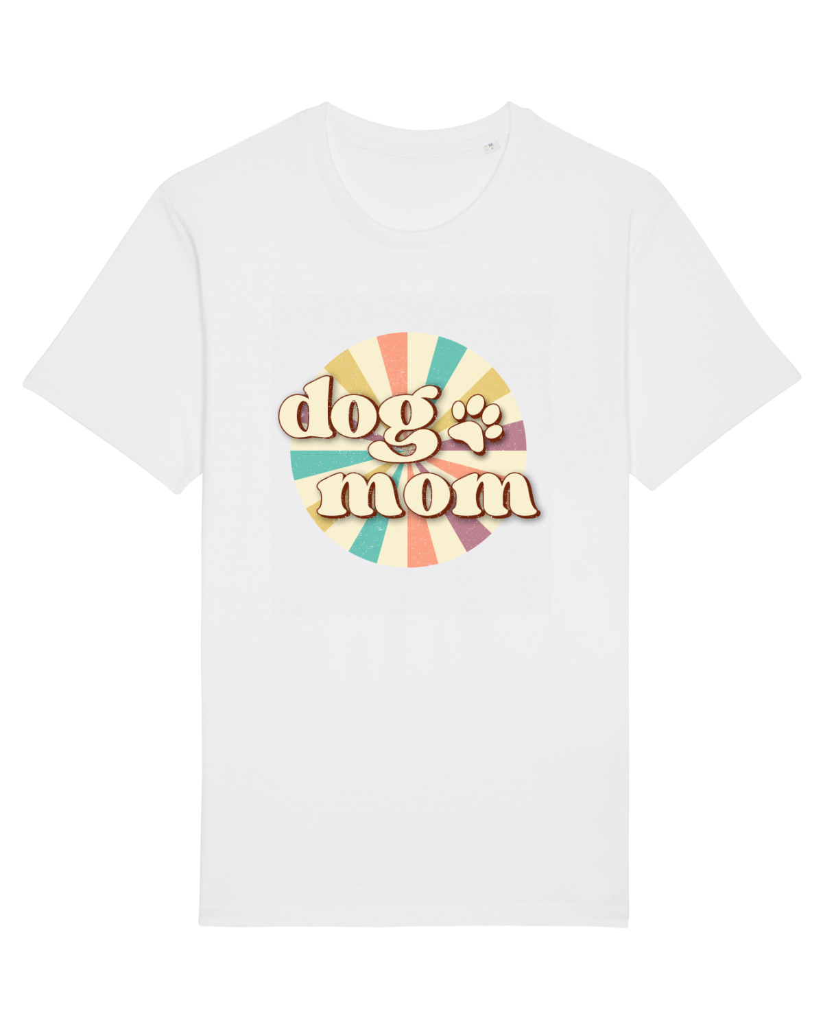 Tricou mânecă scurtă Unisex Rocker White