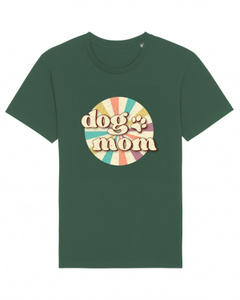 Dog Mom Retro Bottle Green