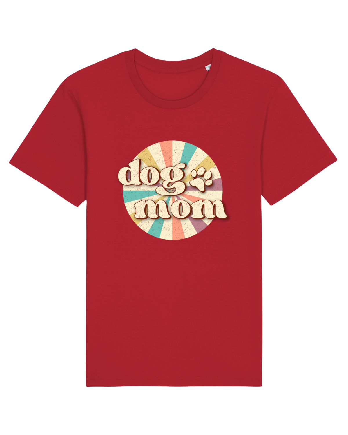 Tricou mânecă scurtă Unisex Rocker Red