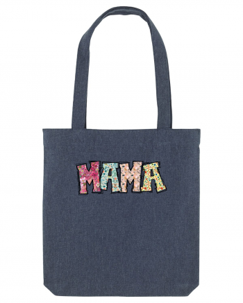 Mama Flower Midnight Blue