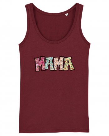 Mama Flower Burgundy