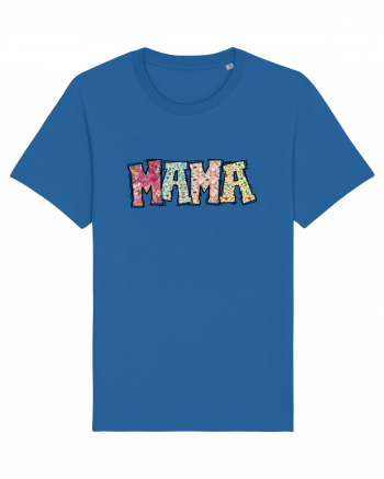 Mama Flower Royal Blue