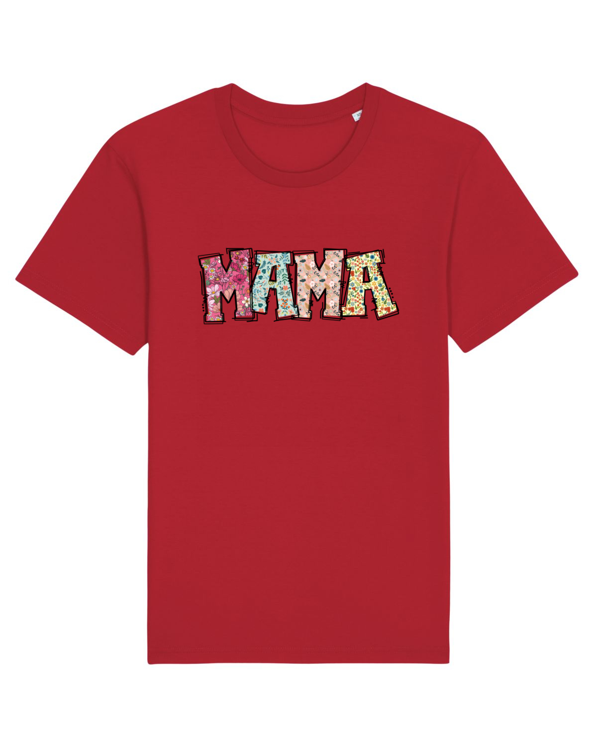 Tricou mânecă scurtă Unisex Rocker Red