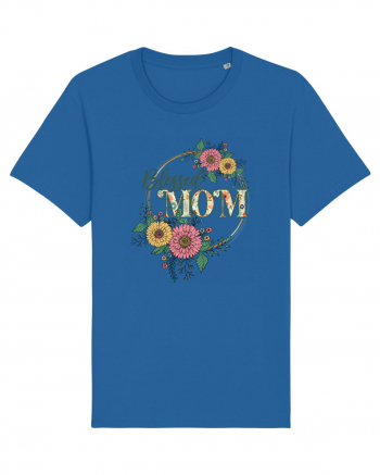 Blessed Mom Royal Blue