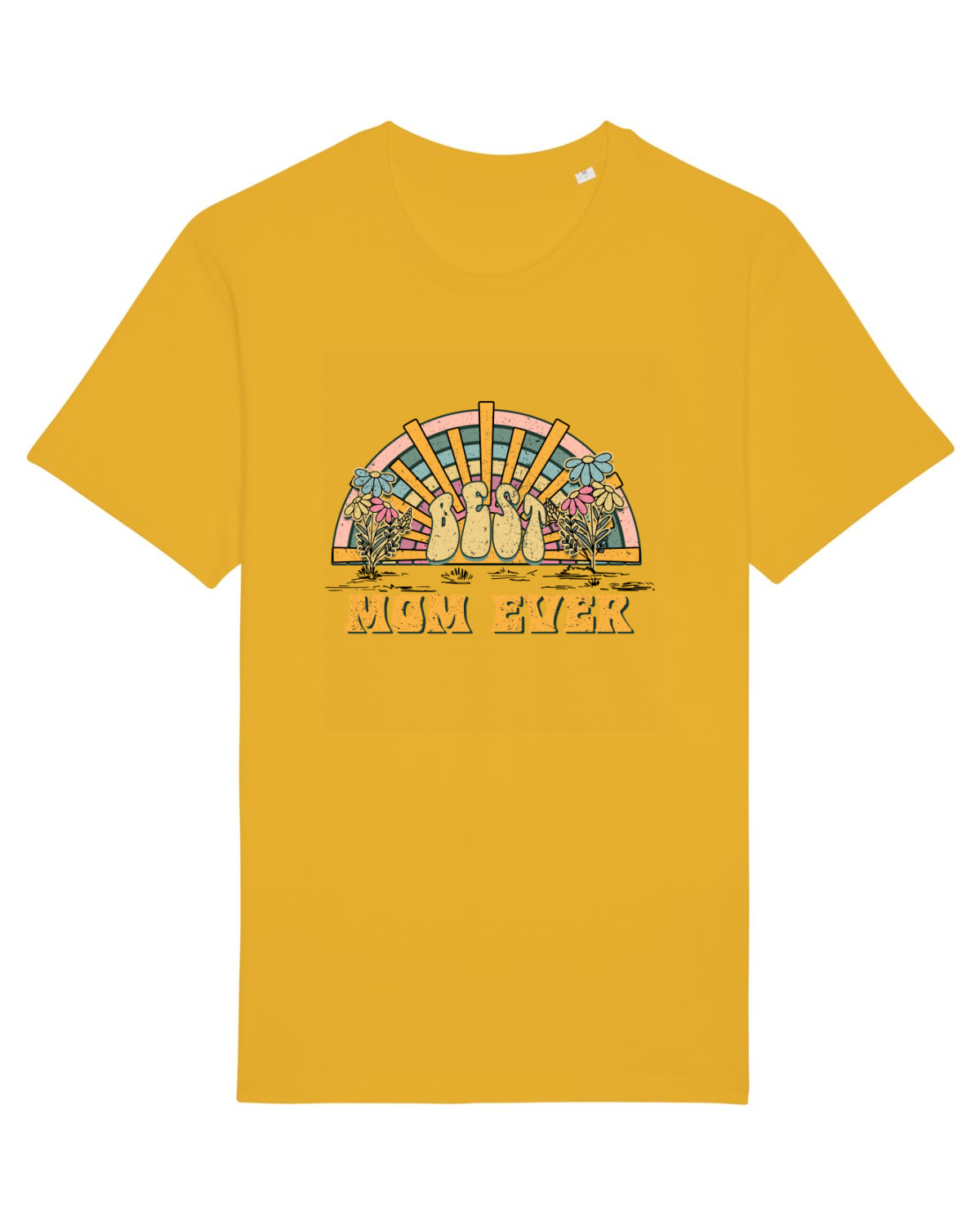 Tricou mânecă scurtă Unisex Rocker Spectra Yellow