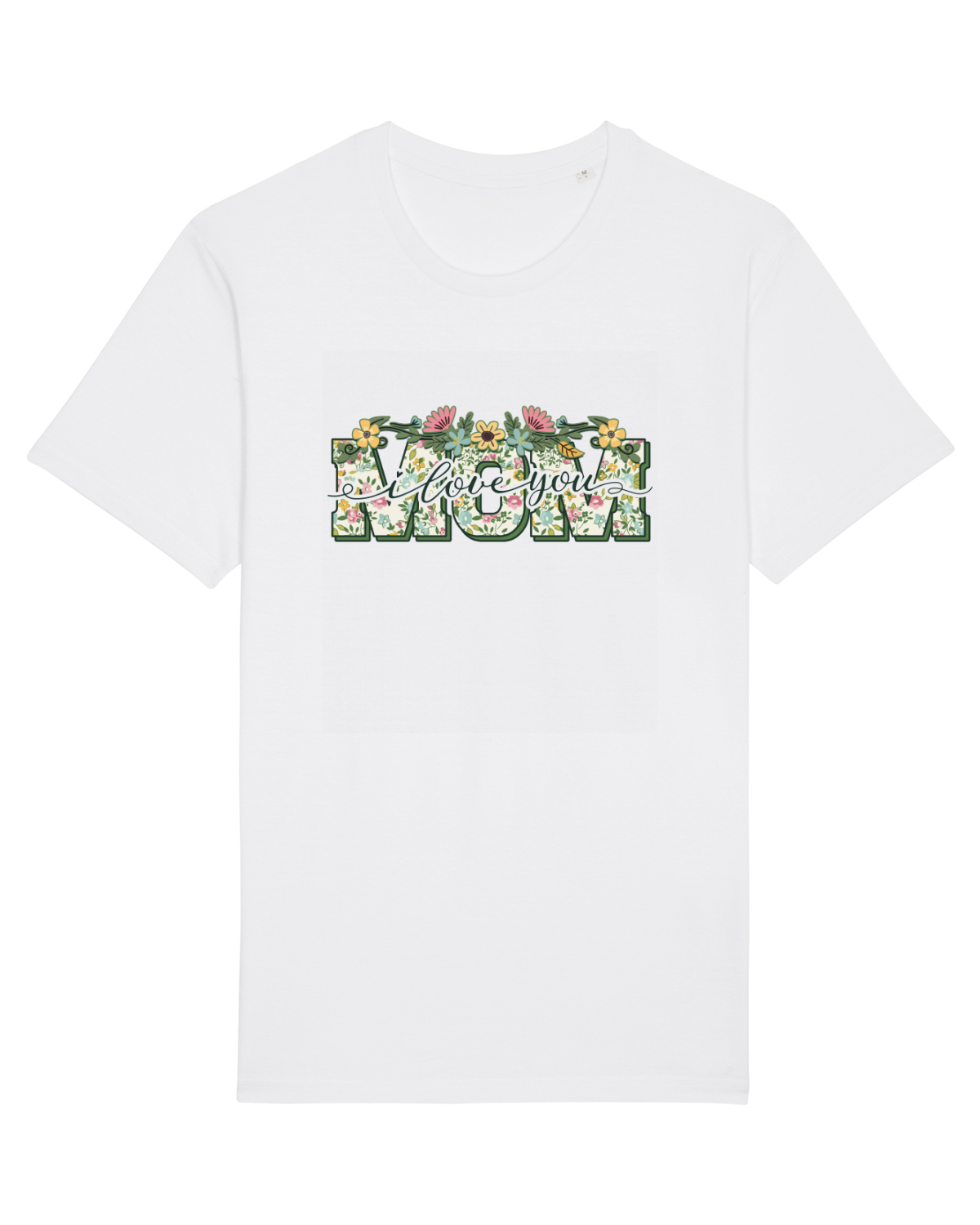 Tricou mânecă scurtă Unisex Rocker White