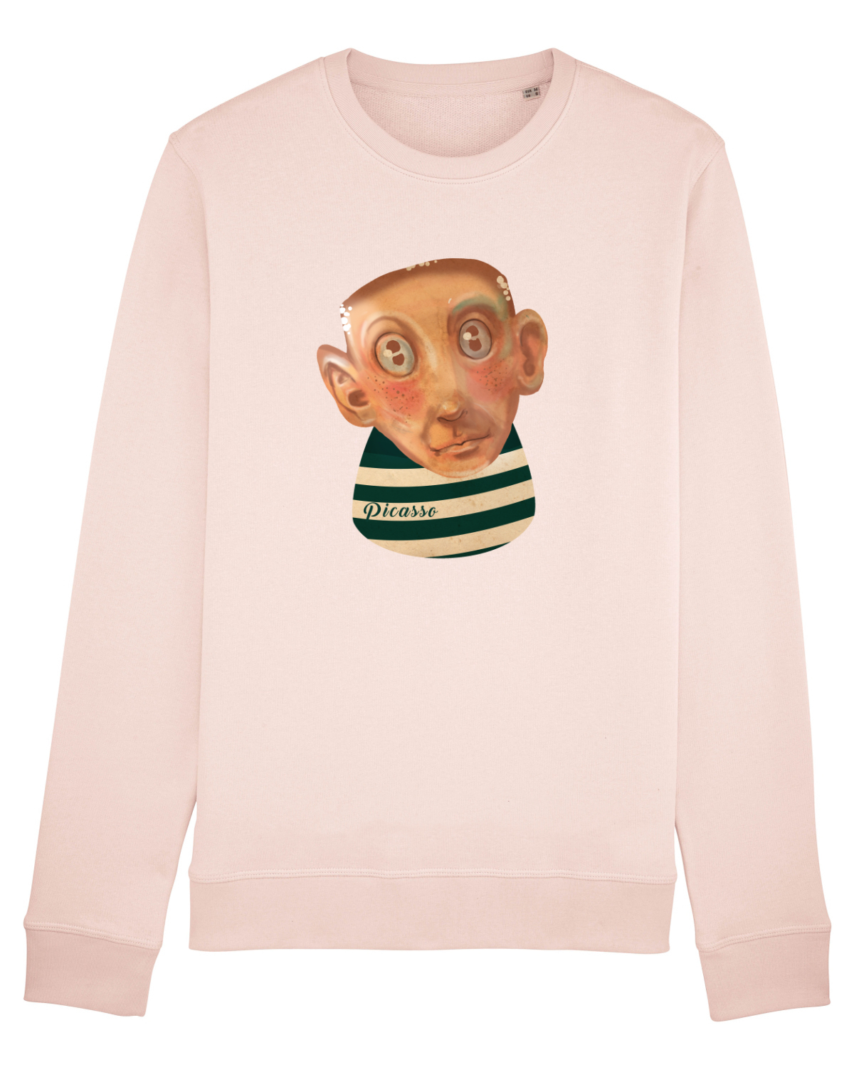 Bluză mânecă lungă Unisex Rise Candy Pink