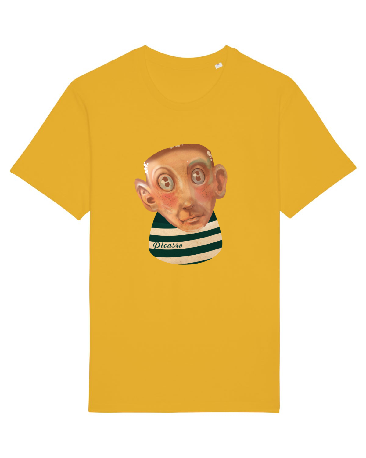 Tricou mânecă scurtă Unisex Rocker Spectra Yellow