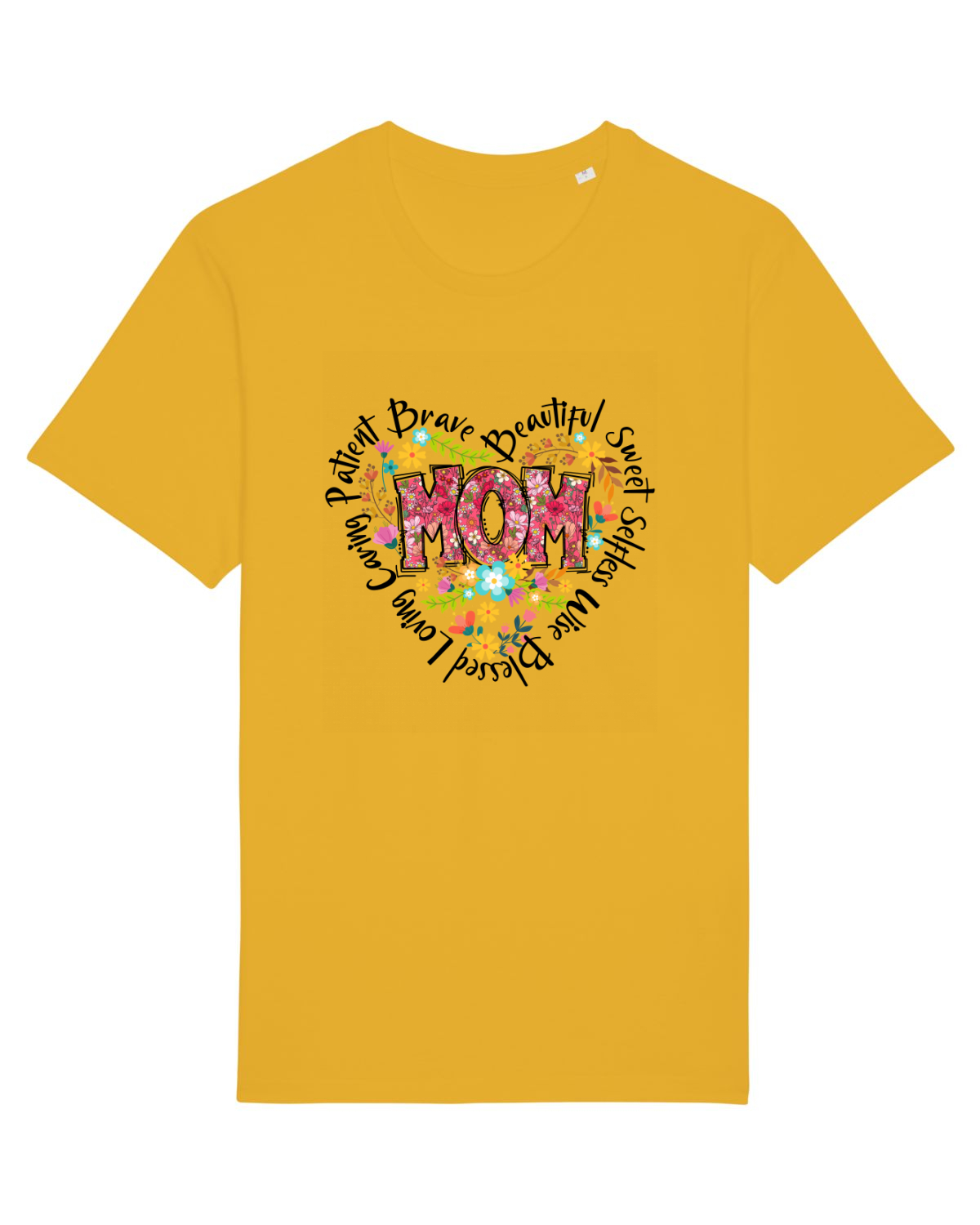 Tricou mânecă scurtă Unisex Rocker Spectra Yellow