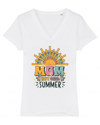 Mom Hot Summer White