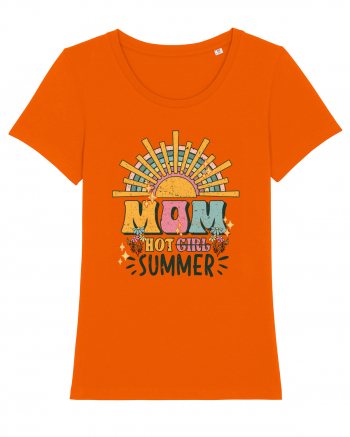 Mom Hot Summer Bright Orange