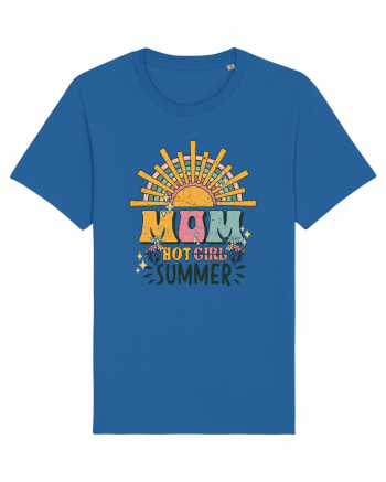 Mom Hot Summer Royal Blue