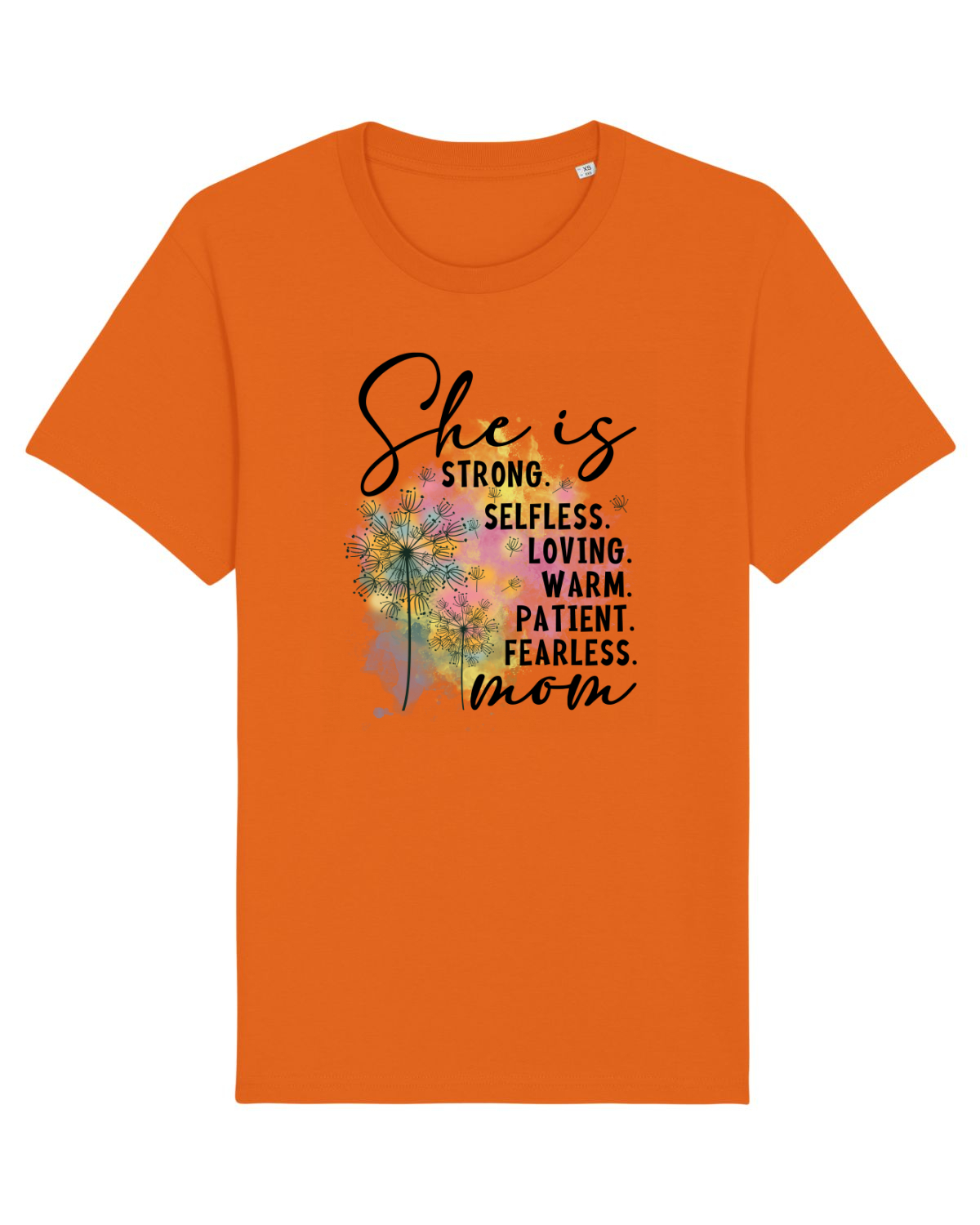 Tricou mânecă scurtă Unisex Rocker Bright Orange