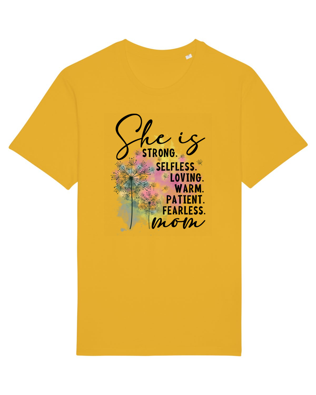 Tricou mânecă scurtă Unisex Rocker Spectra Yellow