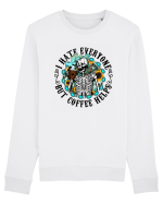 I Hate Everyone But Coffee Helps Bluză mânecă lungă Unisex Rise