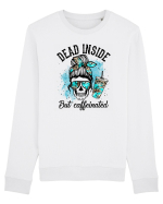 Dead Inside But Caffeinated Bluză mânecă lungă Unisex Rise