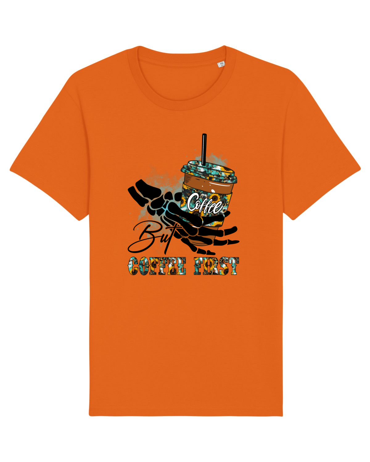 Tricou mânecă scurtă Unisex Rocker Bright Orange