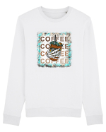 Coffee Bluză mânecă lungă Unisex Rise
