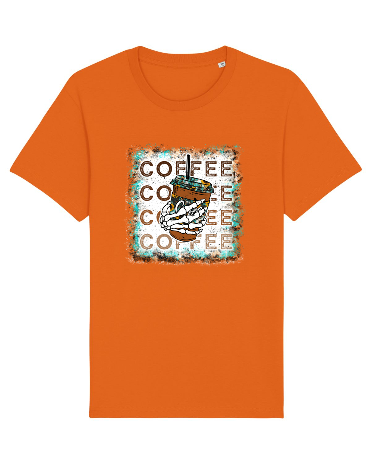 Tricou mânecă scurtă Unisex Rocker Bright Orange