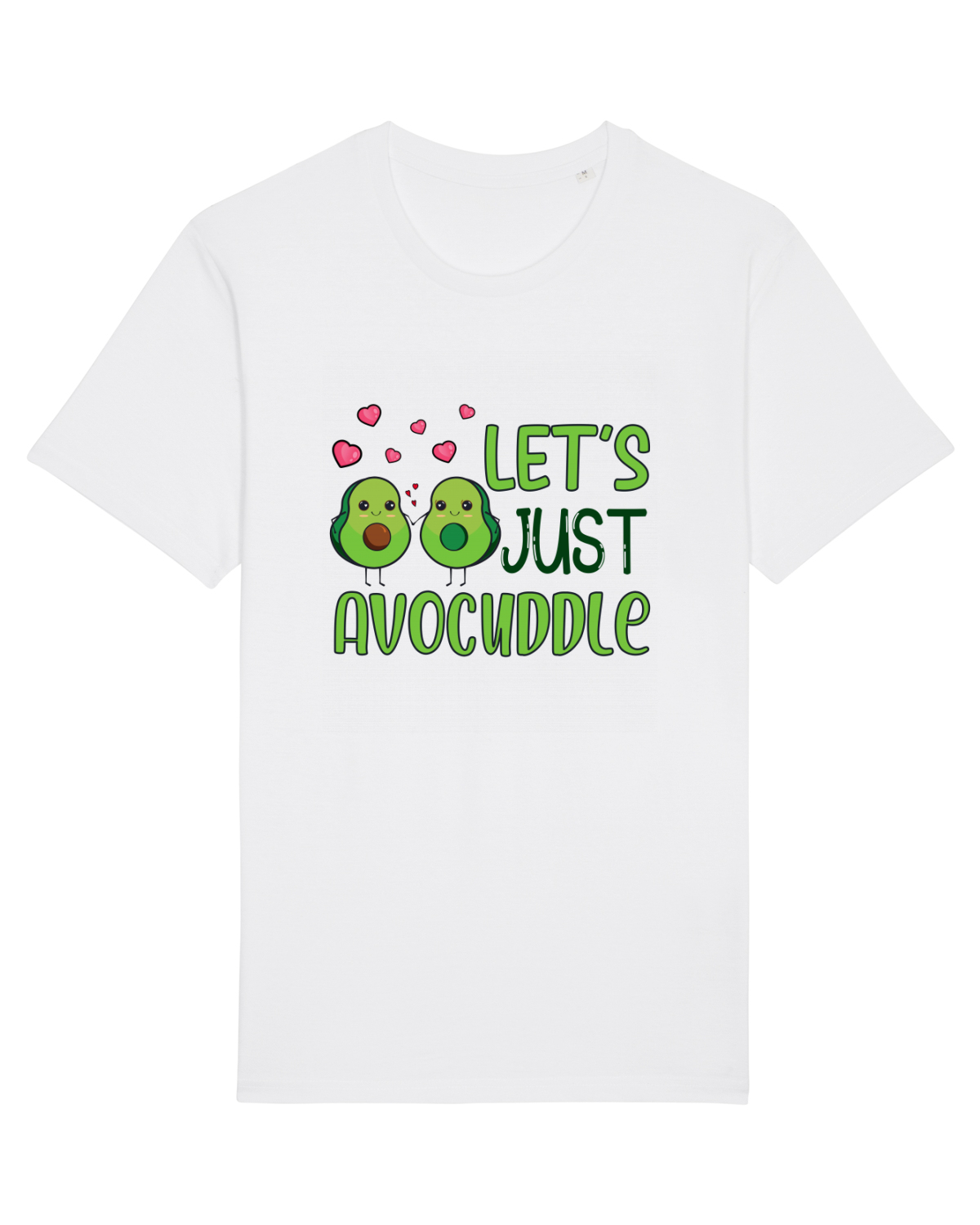 Tricou mânecă scurtă Unisex Rocker White